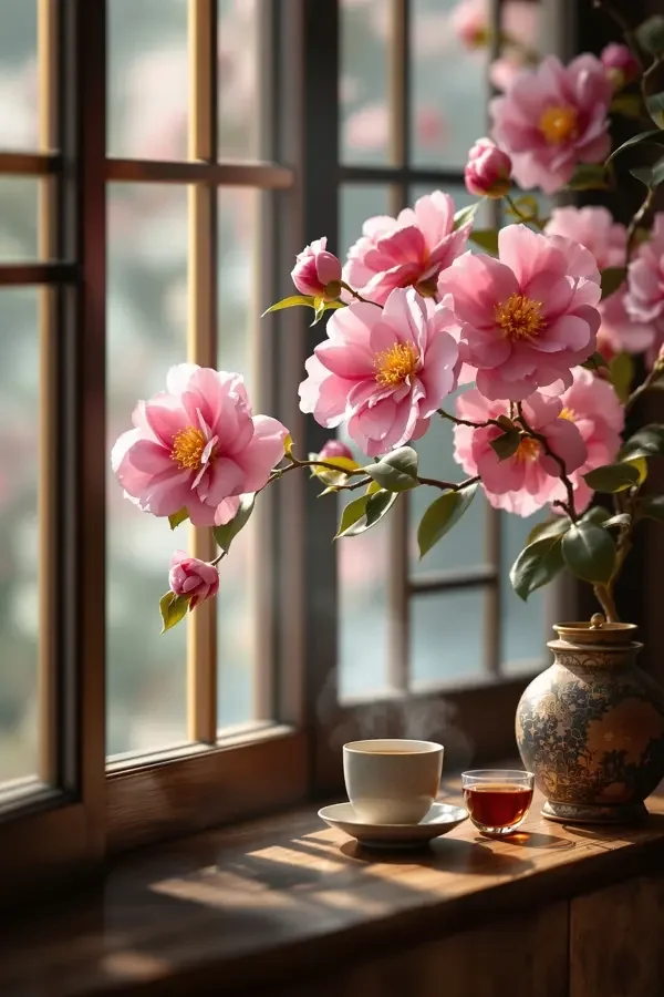 山茶花开 影视海报